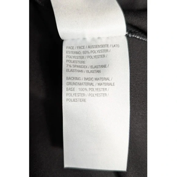 Susan Graver Blue Black LK Fusion Animal Print Long Sleeve Tie Waist‎ Coat Small - Picture 11 of 13